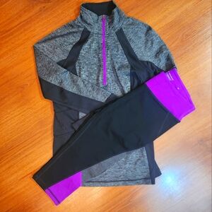 Tek Gear Matching Top And Bottoms Size S